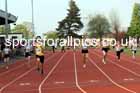 The 75 metres, 2025 NEGP No. 1, Monkton Stadium, Jarrow. Photo: David T. Hewitson/Sports for All Pics